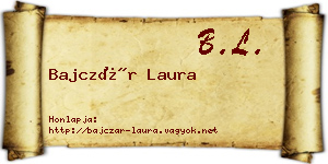 Bajczár Laura névjegykártya